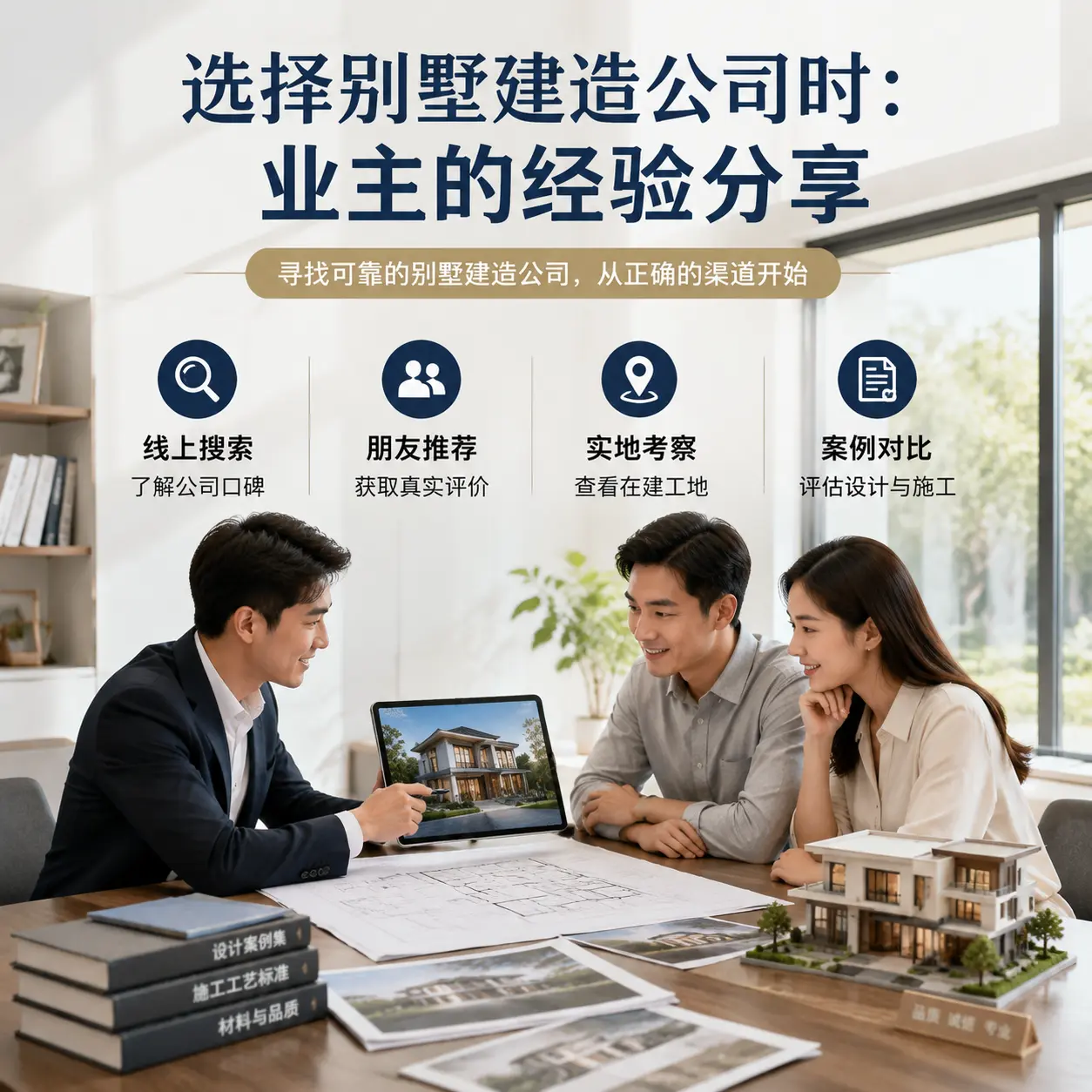 选择别墅建造公司时： 万山 业主的经验分享