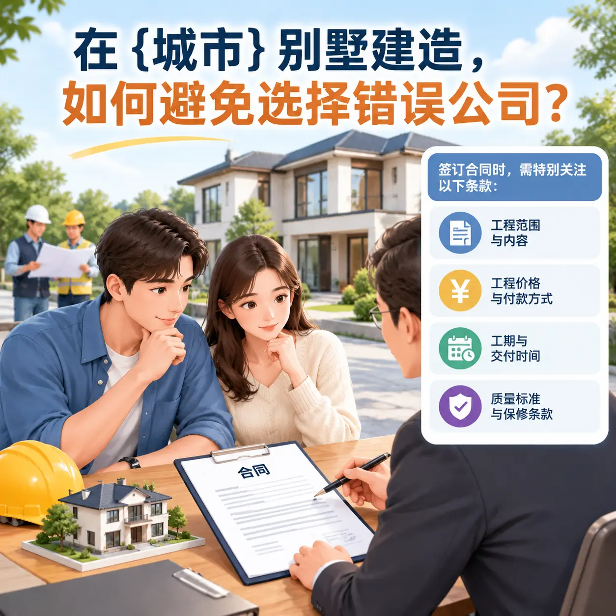 在 万山 别墅建造，如何避免选择错误公司？