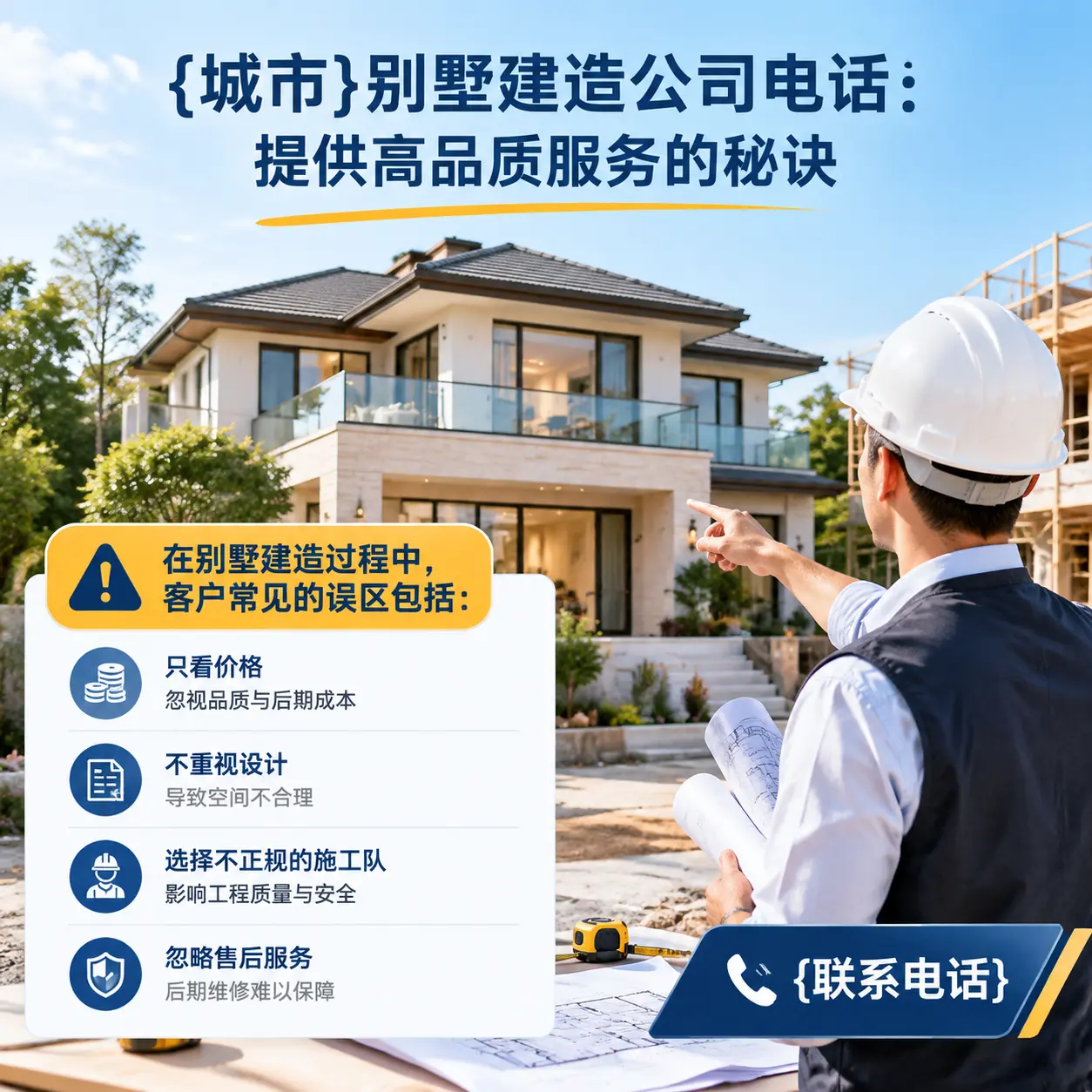 万山别墅建造公司电话:提供高品质服务的秘诀