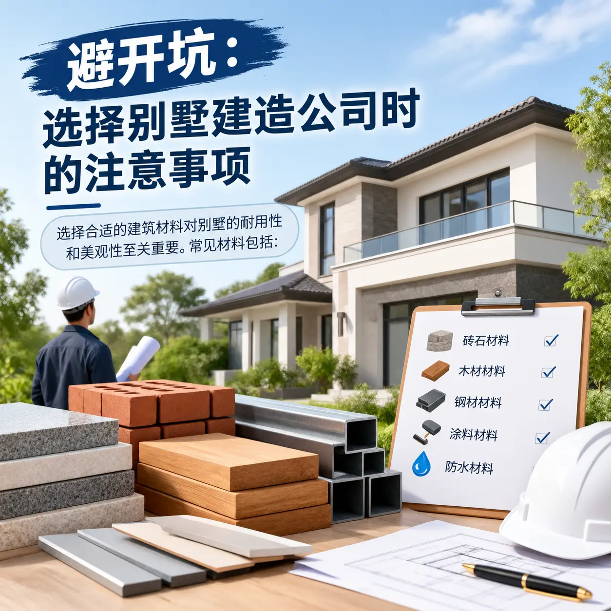 避开坑：选择 万山 别墅建造公司时的注意事项
