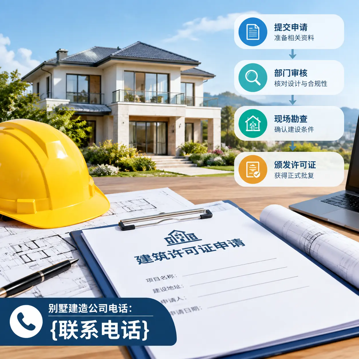 别墅建造公司电话:在万山建造前的准备工作