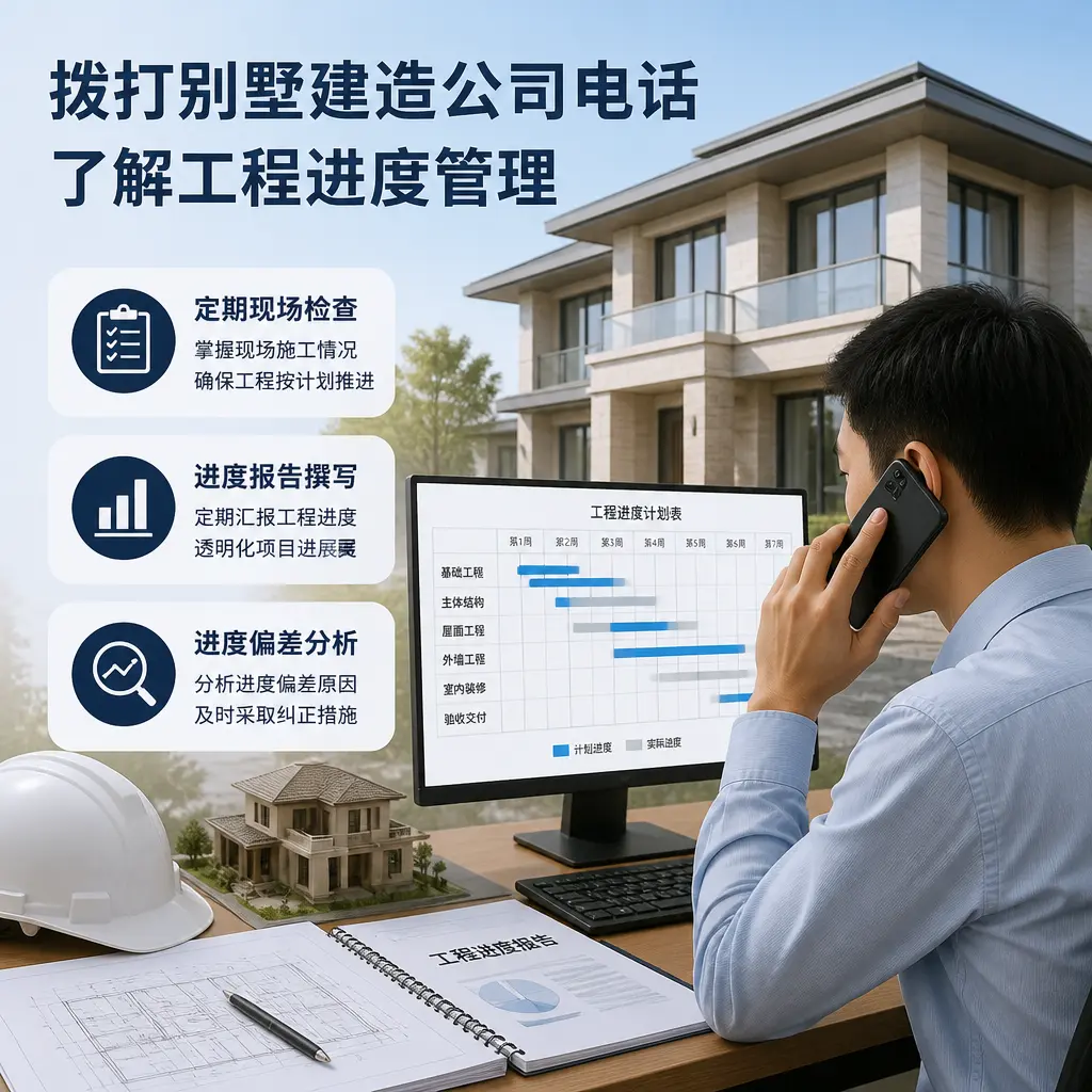 拨打万山别墅建造公司电话,了解工程进度管理