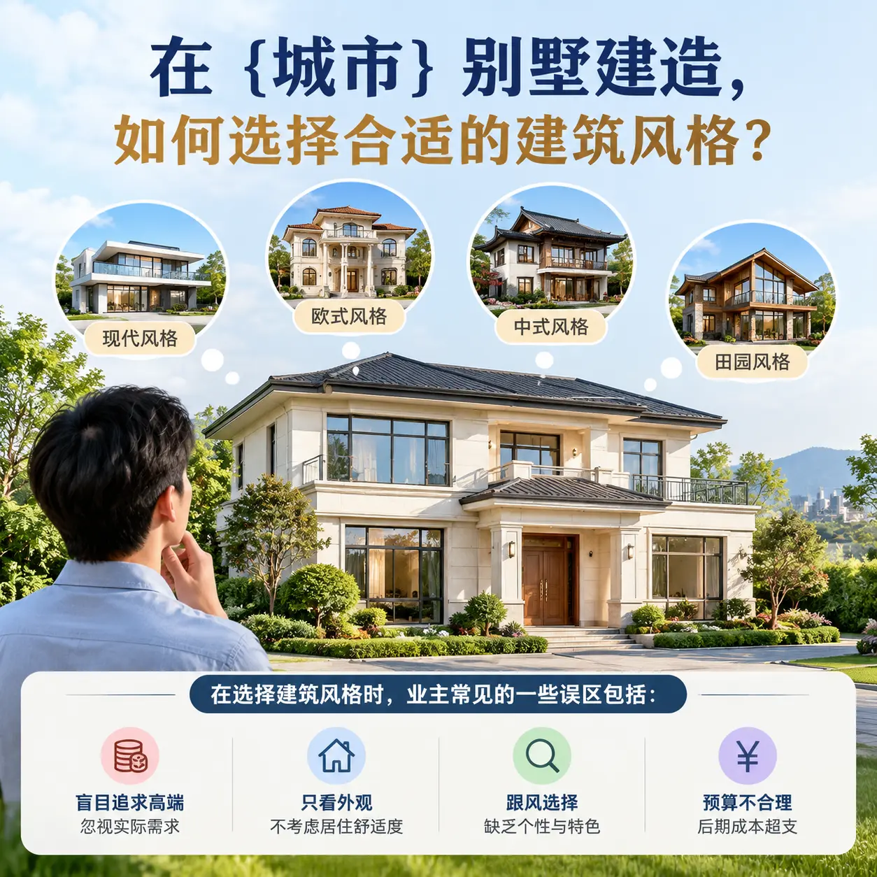 在 万山 别墅建造,如何选择合适的建筑风格?
