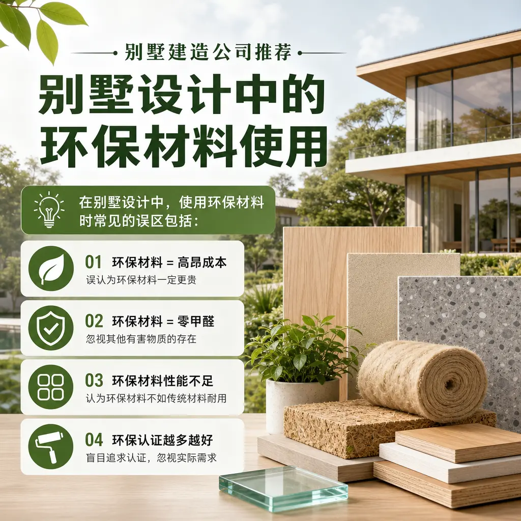 别墅建造公司推荐： 万山 别墅设计中的环保材料使用